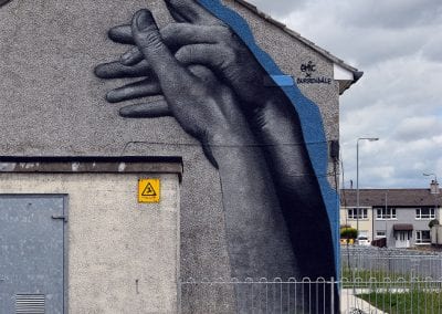 Emic Belfast street artist